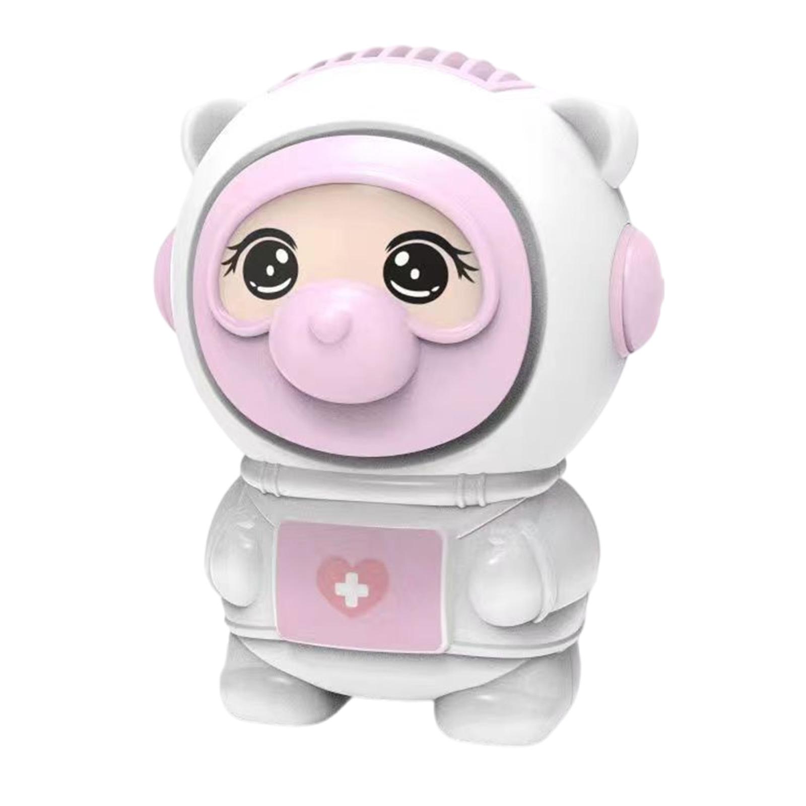 

Милый маленький настольный вентилятор, USB-вентилятор 2 скорости, ручной вентилятор для домашнего офиса, путешествий, элегантный охлаждающий вентилятор с милым дизайном в виде медведя A