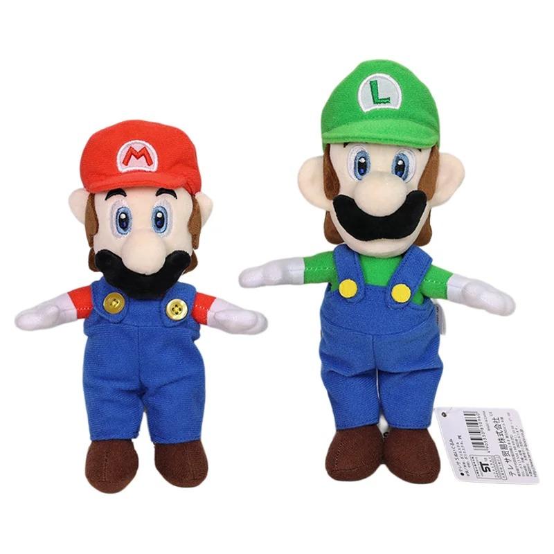 Super Mario Bros Plush Classical Mario Luigi Cute Cartoon Stuffed Toy Soft Doll Xmas Gift Plush Anime Plush Plush Anime Plush