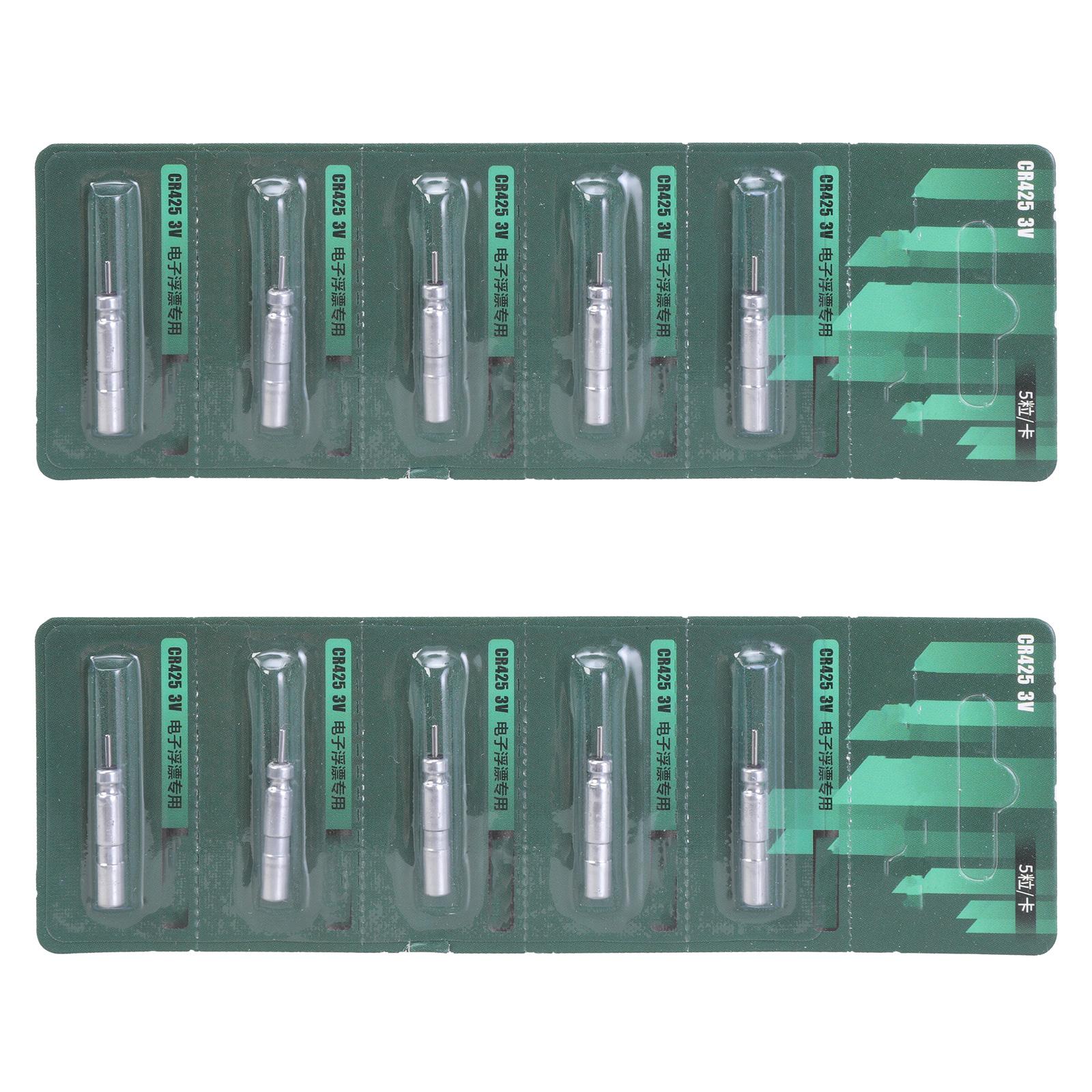 

10 шт./упак. Электронный поплавок для рыбалки, аккумулятор, рыболовные снасти, буй, аксессуары, 3 аккумулятора для электрических поплавков A