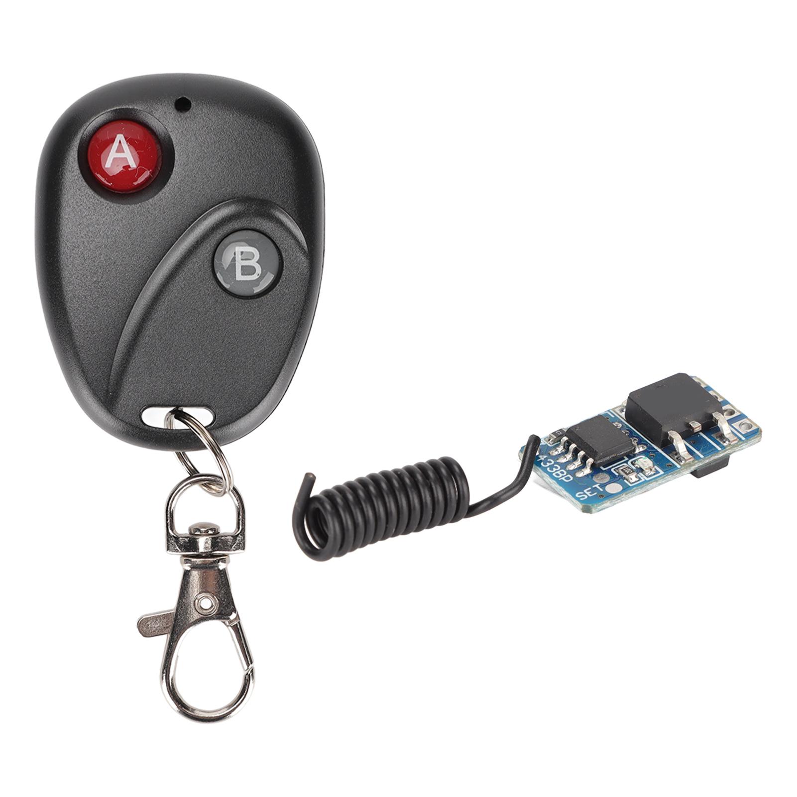 

Реле дистанционного управления 433 МГц DC12 В беспроводной пульт дистанционного управления передатчик и приемник для дома