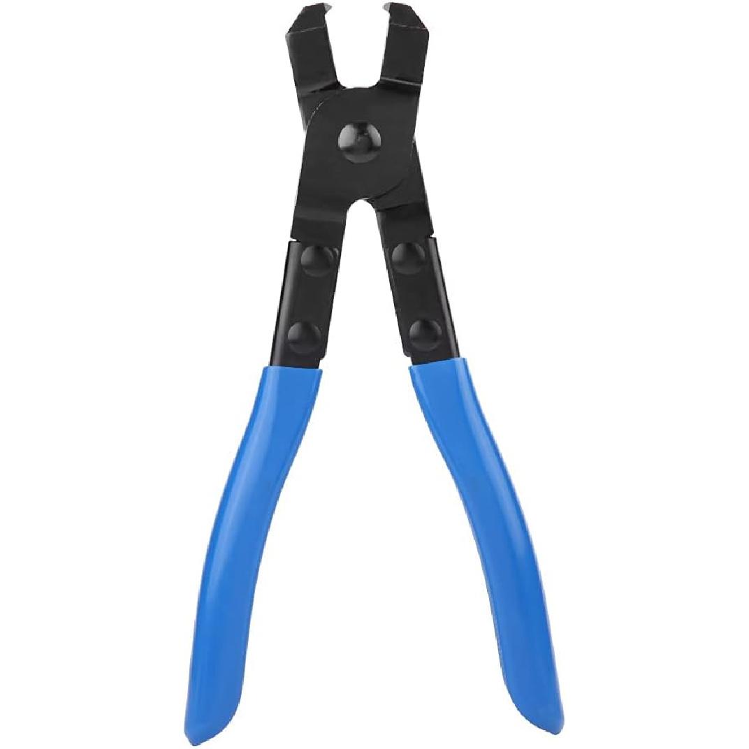 Clamp Pliers,Earless Clamp Tool Pliers,Cv Tool Axle Clamp,Auto Repair Tool,Carbon Steel Ear Type Boot Clamp Plier for All Earless Type CVJ Boot