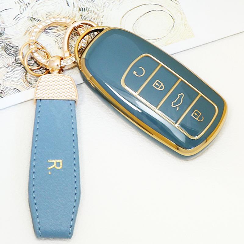 4 Buttons For Chery Omoda 5 C5 Tigo 7 8 Pro Max Tigo 7 8 Plus Arrizo 5 Plus Keychain Car Keys Accessories Holder Key Cover Case