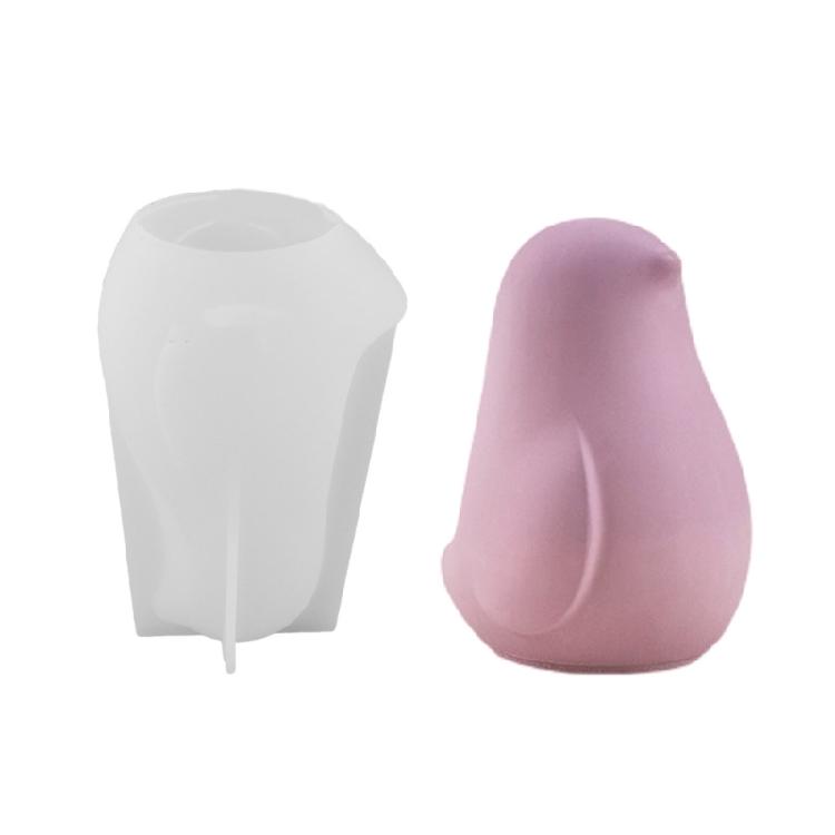 Ornament Mould Flexible Silicone Mold for Office Decoration Bird Figurine Shaped Desktop Embellishment Making Molds