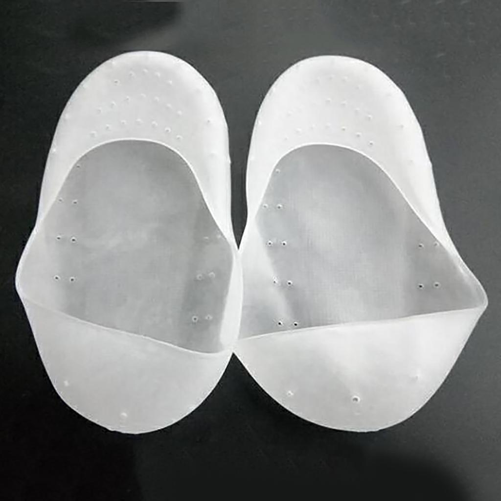 Silicone Gel Anti-Slip Socks Sole Cover Heel Dry Fissure Foot Care Protector