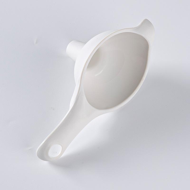 Simple and Practical Kitchen Funnel Oil Drain Large-diameter Plastic Funnel Liquid Oil Funnel Oil Can Drain