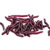 Vers de Terre Appâts Souples Vers Rouges Souples réalistes Leurre de Pêche Vers de Terre Appât Artificiel avec Odeur de Poisson Additif Crevette pour Bar Carpe