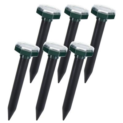 TOREJAX Mole Extermination and Pest Control Mole Field Vandal Solar Home Outdoor Waterproof Design Repellent, Device, Repellent, Prevention, Panel,