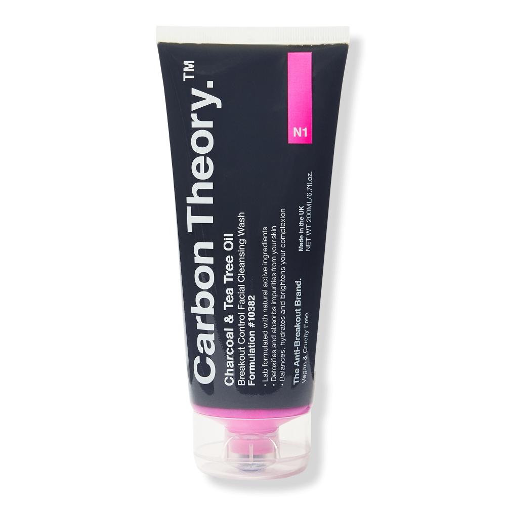 

Carbon Theory. Charcoal Tea Tree Oil Breakout Control Facial Cleansing Wash 6.7 oz