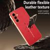 Pour Samsung Galaxy A57 5G Coque Anti-Rayures Texture Litchi TPU Cuir PU Housse Arrière de Téléphone