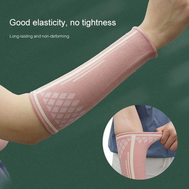 1 Pair Sports Elbow Support Pad Pressurization Men Basketball Volleyball Fitness Gear Adjustable Elastic Brace Protector