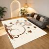 Rabbit Stars Living Room Nonslip Area Rug Soft Carpet For Bedroom Game Playroom Sofa Office Home Decor Doormat Christmas Gift C929545