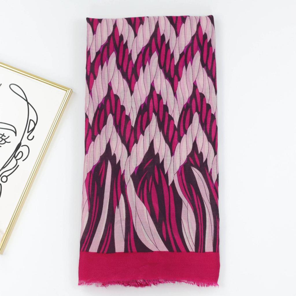 2024 Spring And Autumn Winter New Cotton And Hemp Long Thin Scarf Travel Versatile Sunscreen Warm Shawl For Women