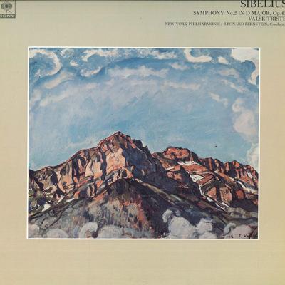 LP Record NEW YORK PHILHARMONIC, LEONARD BERN - Sibelius Symphony No.2 In D Major,  FCCA443 CBS/SONY Japan Classical Used