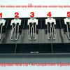 Cash Drawer with Five Compartments and Metal Clips
