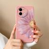 For Vivo Y38 5G Phone Case Lovely Cartoon Panda Pattern Soft Liquid Silicone Shockproof Protective Back Cover For Vivo Y 38 Capa