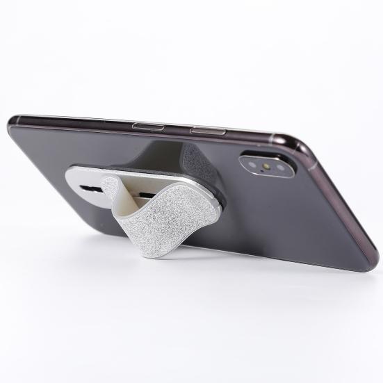 U-shaped Universal Cell Stand Back Sticker Phone Grip Finger Ring Holder Support