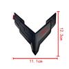 Emblème de Voiture ABS 3D Autocollant Coffre Arrière Capot Avant Badge de Remplacement Décoration Extérieure Pour Corvette C5 C6 C7 C8