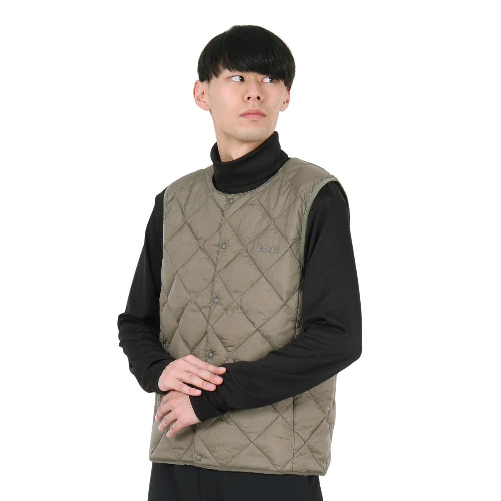 

Gramicci Inner Down Vest G4FU-J100-TG-STONE GREY (Khaki/L/Men s, Women s)