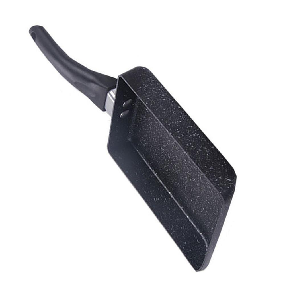 Japanese Omelette Tamagoyaki Pan Home Breakfast Aluminium Alloy Persistent Coating Easy To Clean Even Heat Distribution