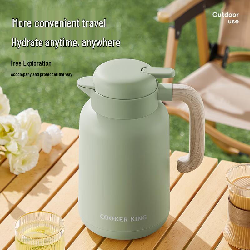COOKER KING 1L Glass Lined Thermos