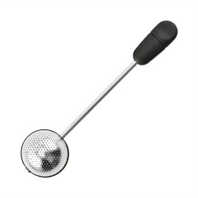 

Tea Strainer Stainless Steel Tea Infuser Mesh Tea Ball Infuser Filter Reusable Loose Leaf Strainer Bag Brew Herb Accessories чёрный