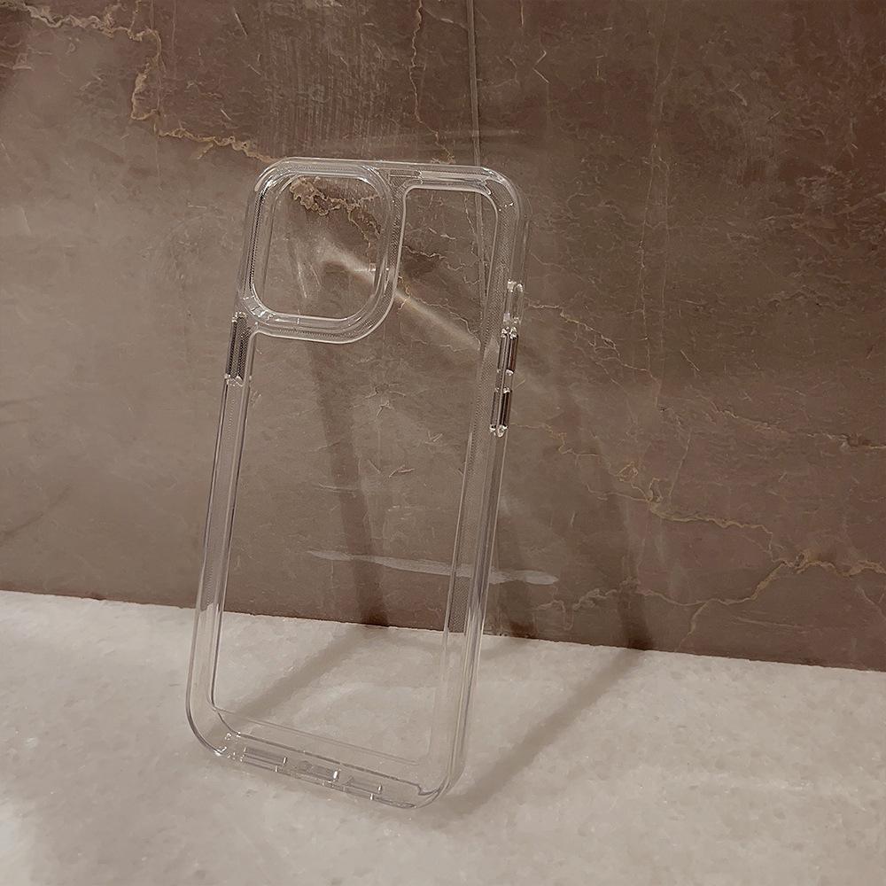 Acrylic Space Shell IPhone 14 Apple Phone Case 16Pro Max Full Cover Anti Fall 15 Suitable for 11 Transparent X
