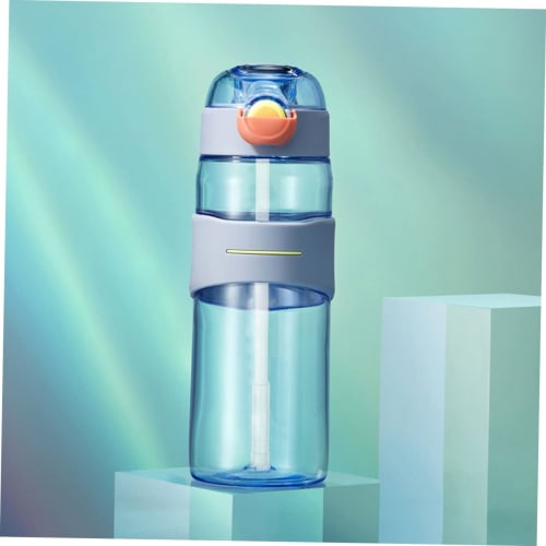 RORPOIR 6-Piece Set of Silicone Pot Belly Cup Straws for Gym Water Bottles, Smoothies, and Reusable Gallon Water Bottles