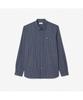 LACOSTE Men'S Flannel Window Check Shirt Ch8535-55N Hhw