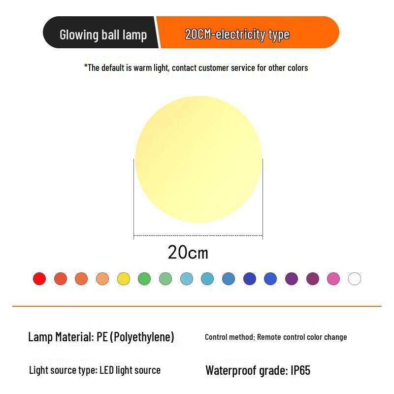 

Yuduo HC Outdoor LED Sphere Light