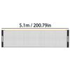 Foldable Tennis & Volleyball Net Height Adjustable Weatherproof Portable Backyard Sports Net for Beach Court Driveway Playground