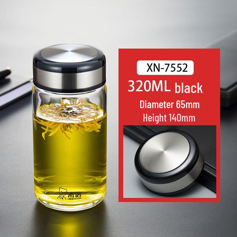 Cenoo High-Borosilicate Glass Water Bottle