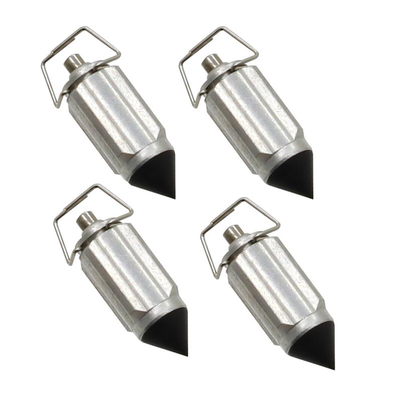 4PC Carburetor Float Oil Needle Valve For Honda Kawasaki Suzuki Yamaha Keihin EXC SX TE F 250 300 400 450 530 GPZ1100 ZR-7S