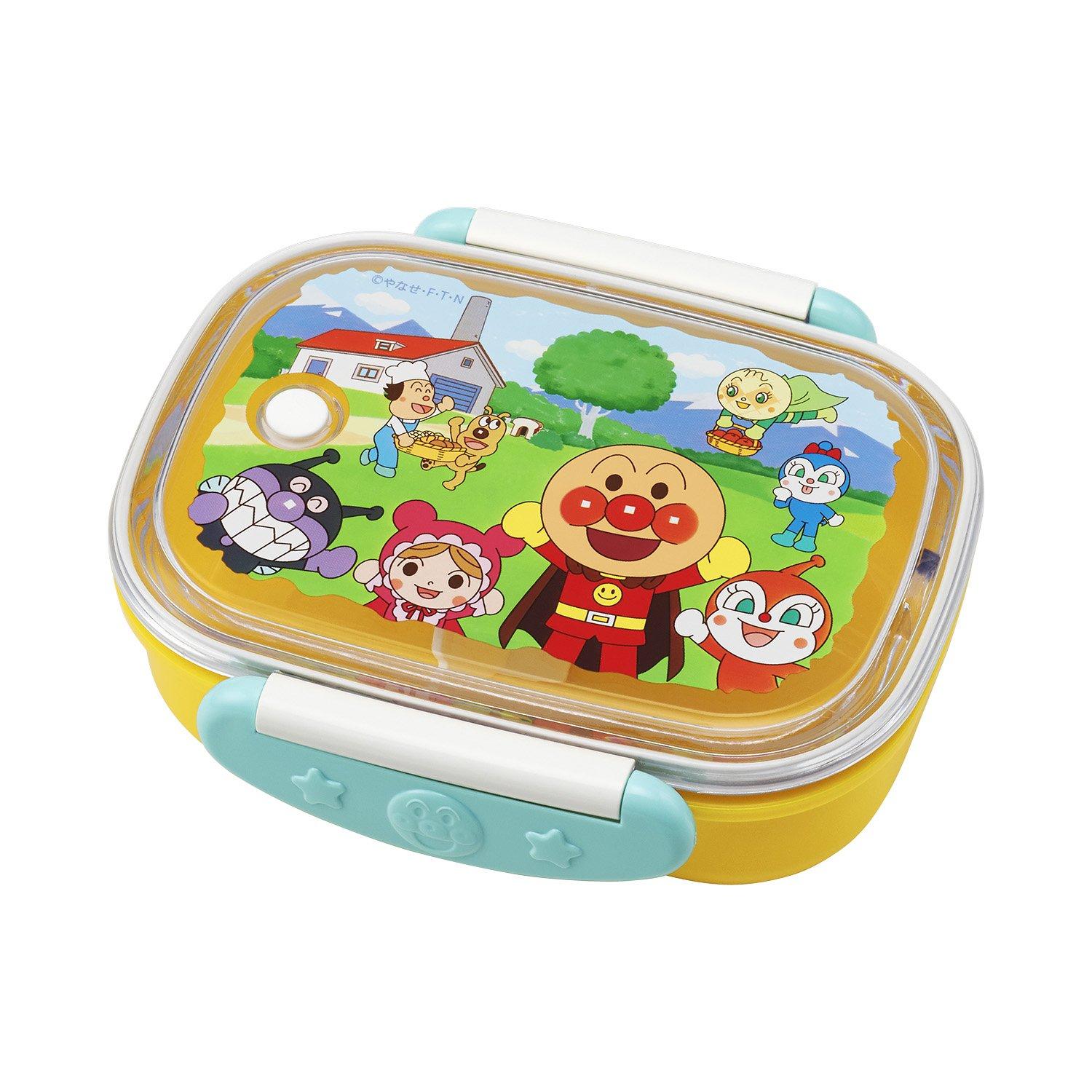 

LEC Anpanman Locking Lunch Box Yellow (280ml) KK-313