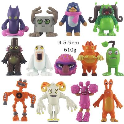 Anime My Singing Monster Figure Toy Figurines Plastic Toys Doll Figuras Wubbox Christmas Gifts