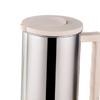 1.6L Metal Water and Lid with Handle Jug Milk Cold Kettle for Home Cafe Hotel