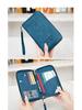 Cross-border RFID Passport Holder & Travel Document Bag with Zipper
