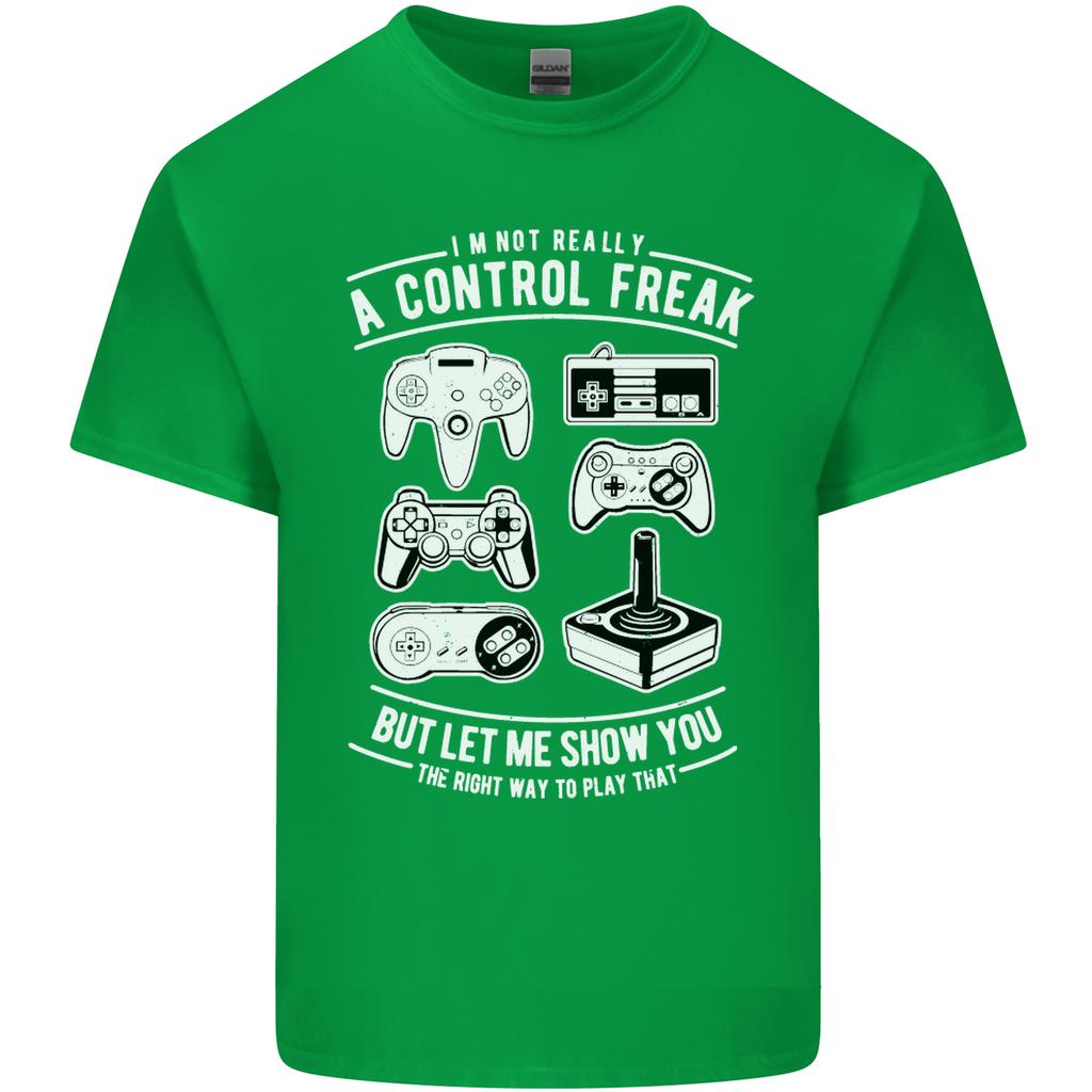 Control Freak Funny Gaming Gamer Unisexs Light Cotton TShirt
