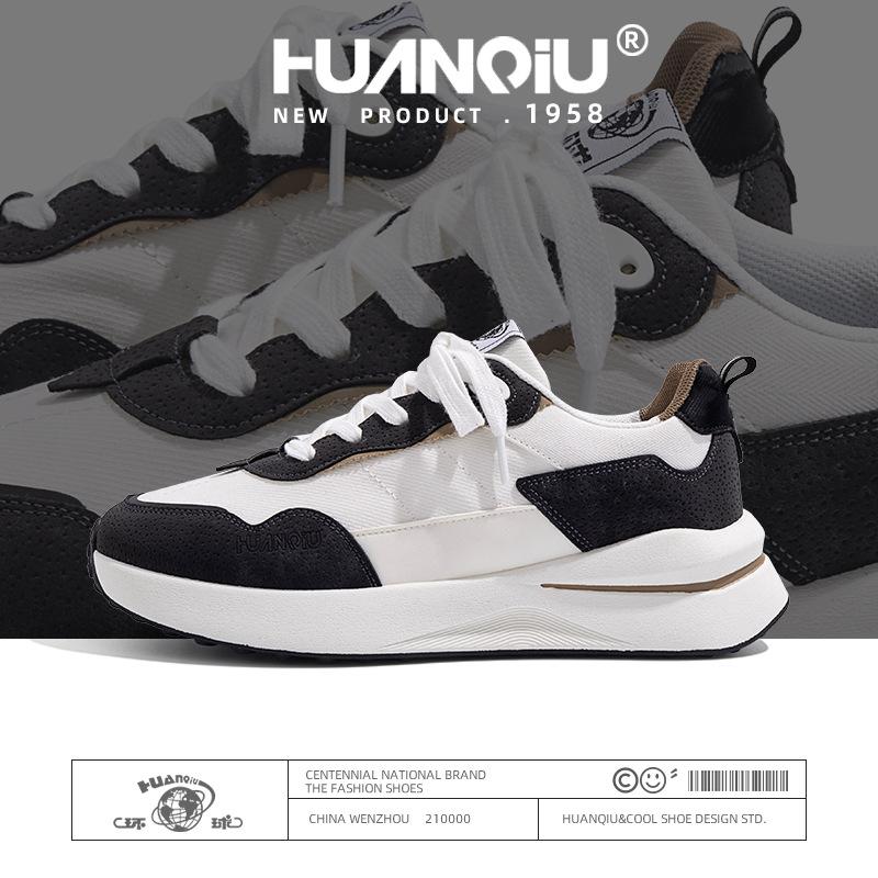 Global ultra-light and thin casual shoes men's summer breathable student sports shoes shock-absorbing platform running shoes ZHQ-HY521