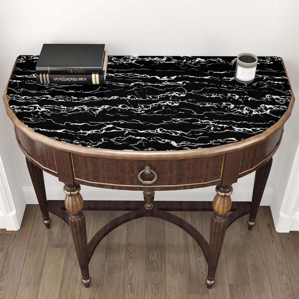 40cm Marble Self Adhesive Wallpaper Vinyl Contact Paper PVC Waterproof Wall Stickers For Kitchen Decorative Film Home Decor