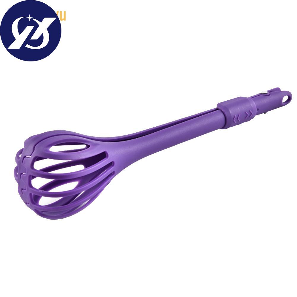 3 In 1 Heat Spaghetti Noodles Clip Eggbeater Salad Blender Food Tong