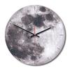 Creative Painting Wall Clock 11 Inch Moon Wall Clock Living Room Acrylic Wall Decoration Mute Clocks Unique Gift