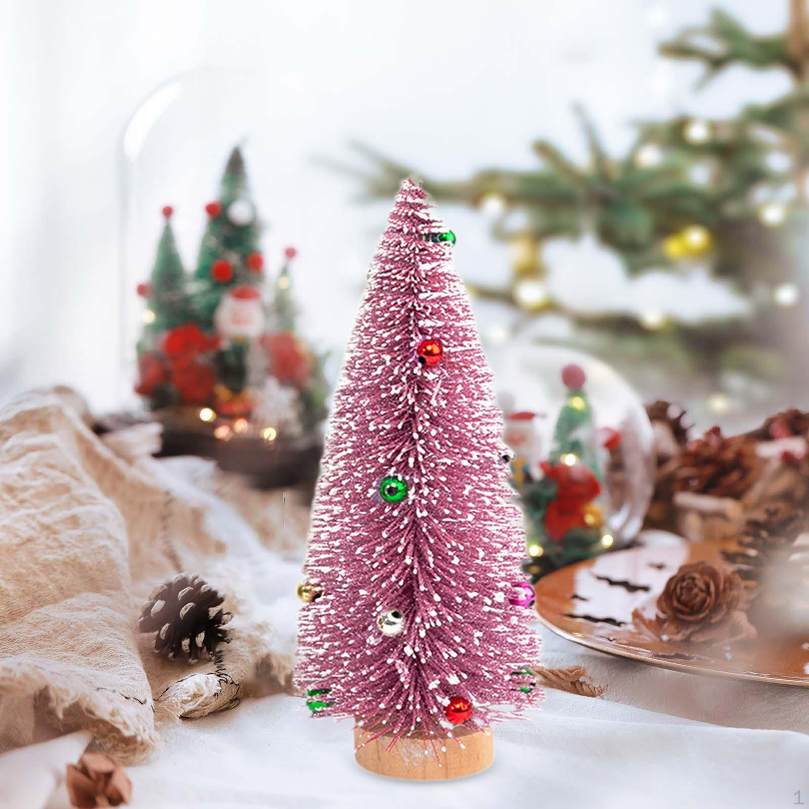 

Мини-елка для украшения рабочего стола и дома Pink