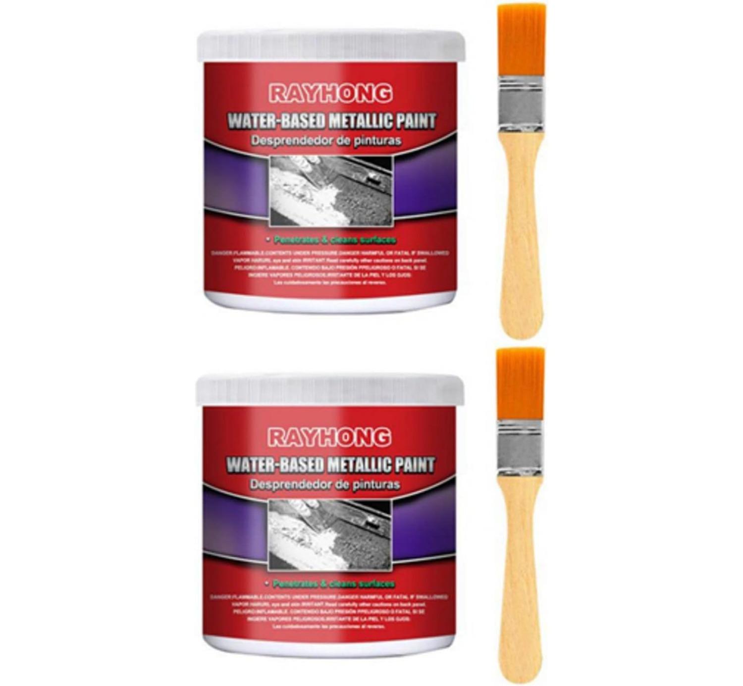 

Средство для удаления ржавчины, преобразователь ржавчины, металлическая краска на водной основе, 100 г. Средство для предотвращения ржавчины по металлу с помощью щетки, средство для предотвращения ржавчины 2Pcs