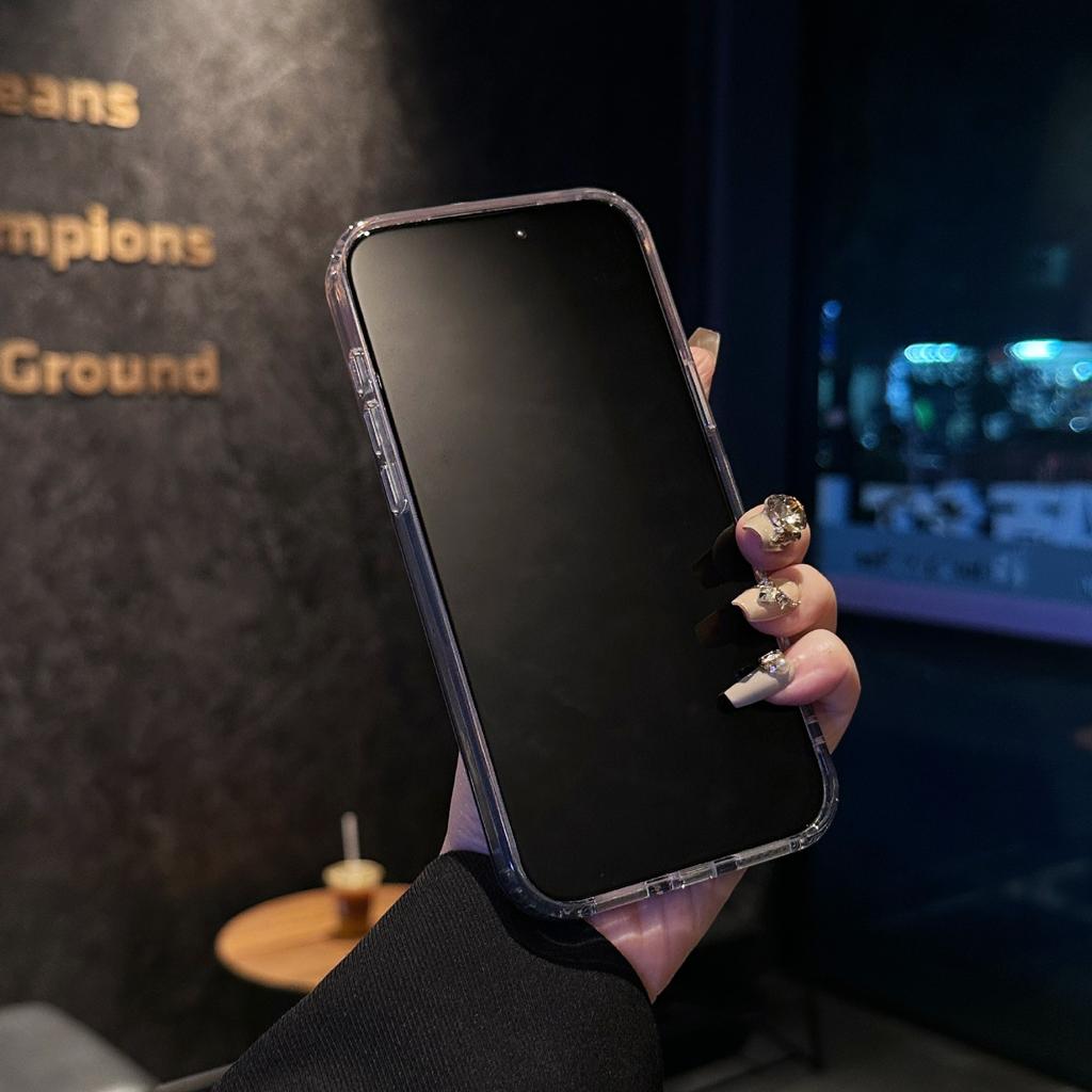 Applicable To IPhone17PROMAX Starry Sky Glitter Gradient Phone Case Apple 16 Acrylic Advanced Sense Protection Case