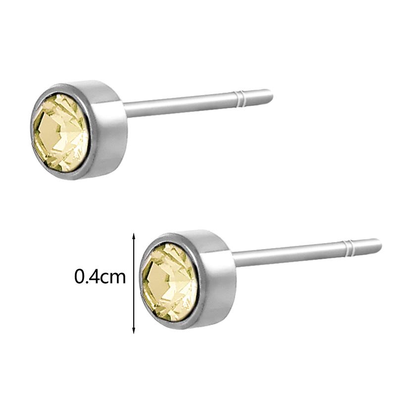 Stahl Mehrfarbig Schraubkugel Ohrstecker Für Damen/Herren Knorpel Helix Hantel Ohrstecker Piercing Schmuck