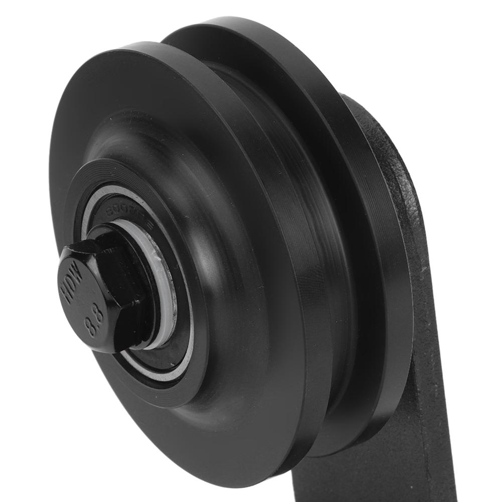 Sliding Door Track Wheel Set Barn Hanging Track Hardware with High Strength Carbon Steel Track for   Door  