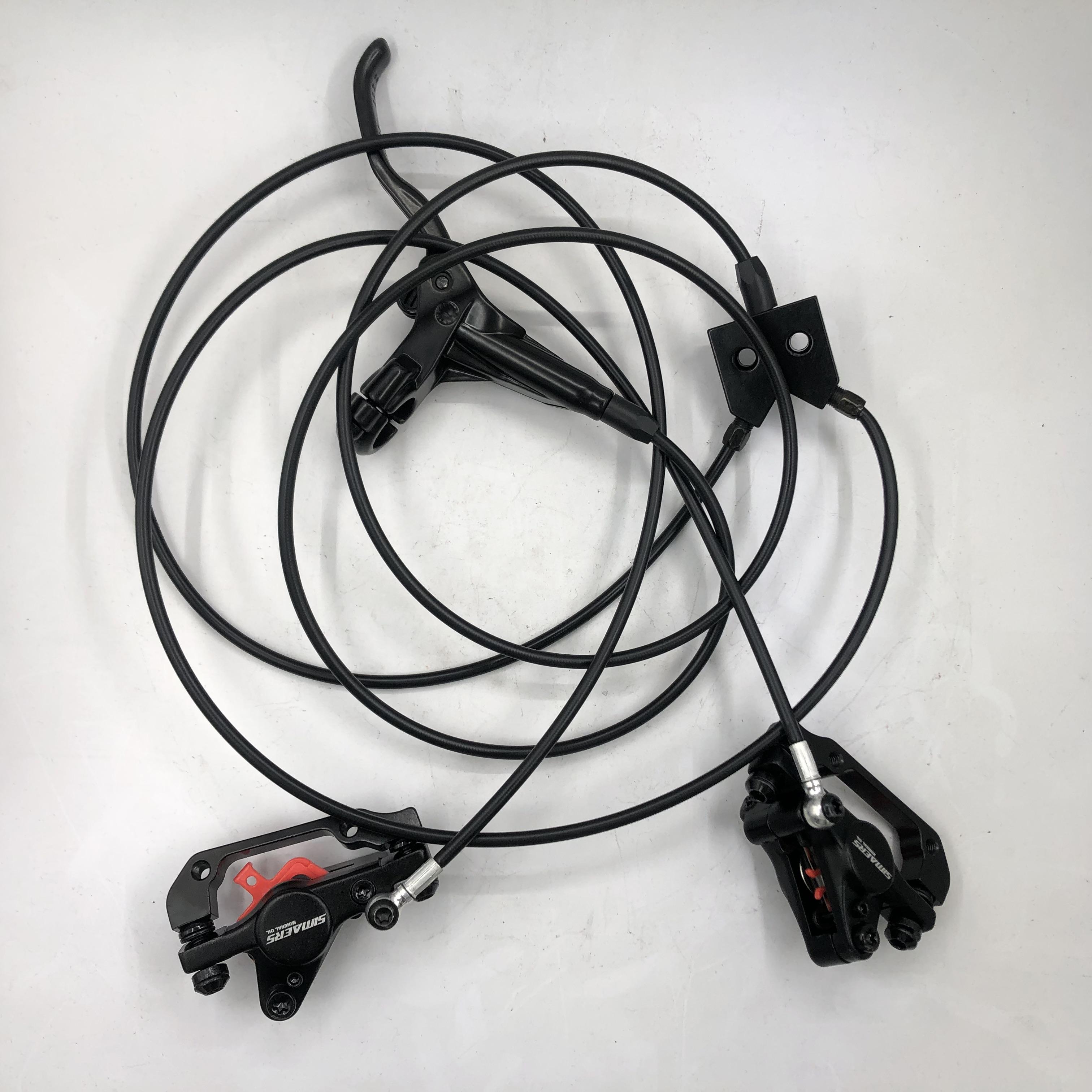 High Quality Aluminum Two-Piston Hydraulic Disc Brake for Tricycle BMX Cruisers Hydraulic Disc Brake
