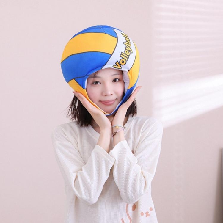 Breathable Volleyball Costume Headpiece Photography Prop Halloween Cosplay For Kids Theme Parties Role Play