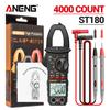 Portable Clamp Meter ANENG ST180 Digital  Multimeter AC Current Meter 4000 Counts  Ammeter Voltage Tester Amp Hz Capacitance NCV Ohm Tool LCD Display