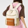 Schoolbag Simple Color Matching High School Student Schoolbag Women's 1011 New Large-capacity Backpack Men's Short-distance Lightweight Travel 